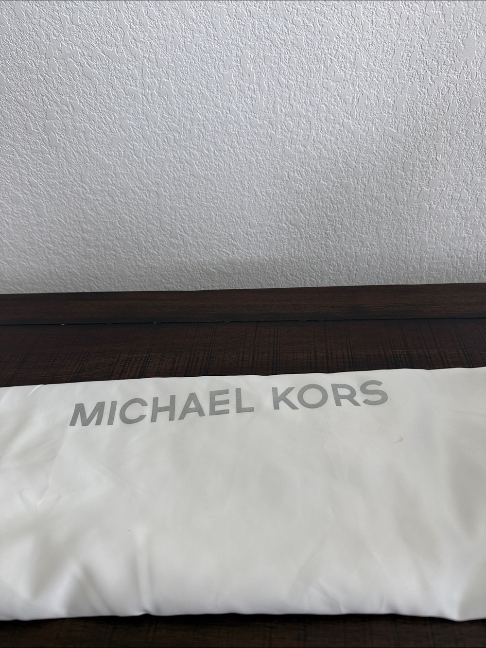 Michael Kors Brown Logo Tote with Tan Handles and Crossbody Strap - Picture 5 of 5